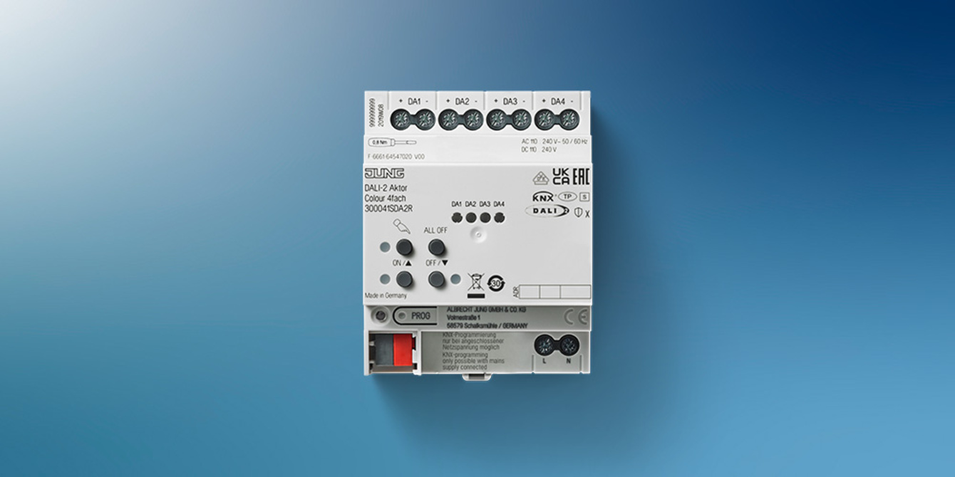 KNX DALI 2 Gateway Colour bei Asalvo Elektrotechnik in Hamburg